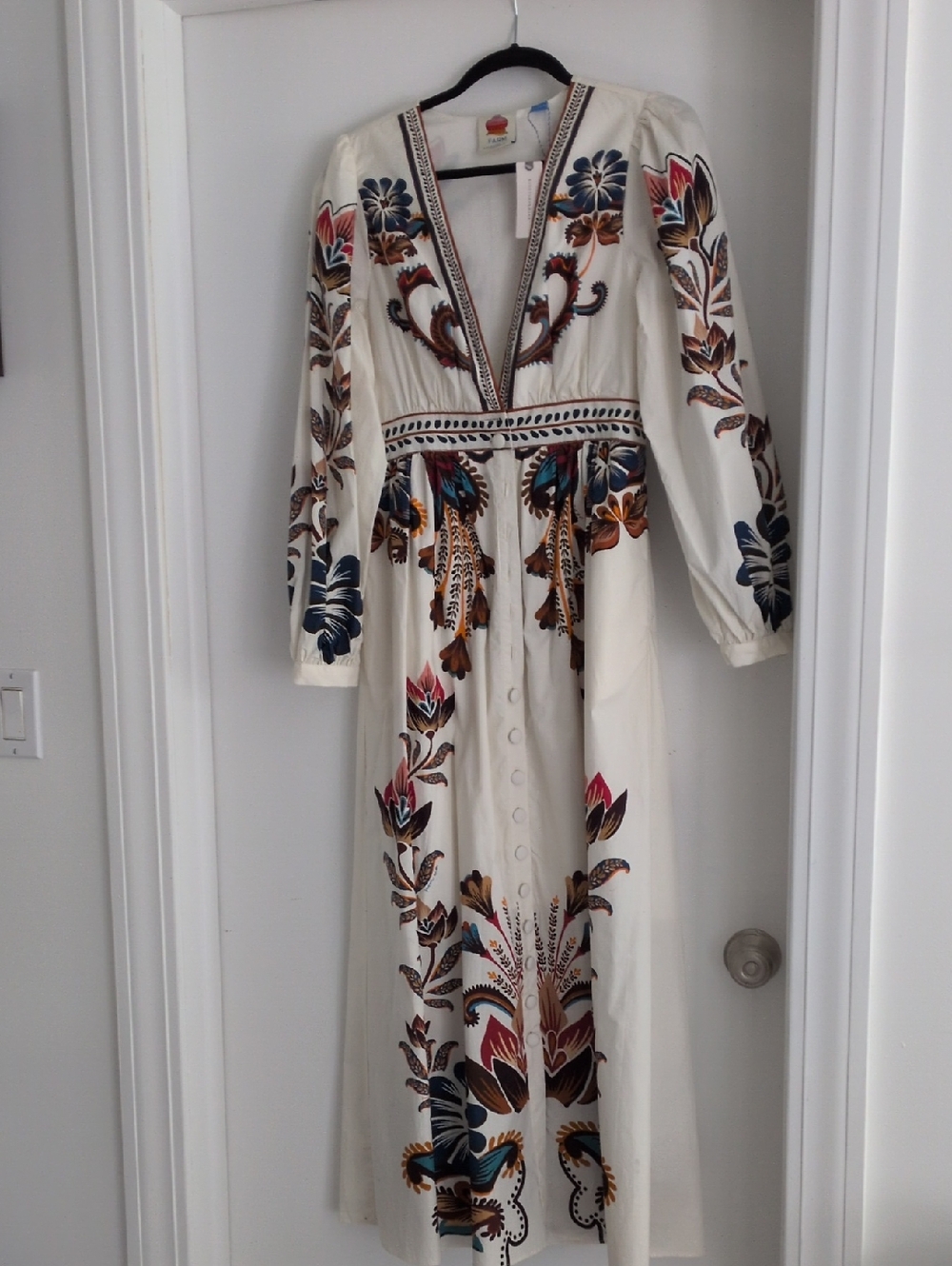 Farm Rio Long Sleeve Dress Size Small